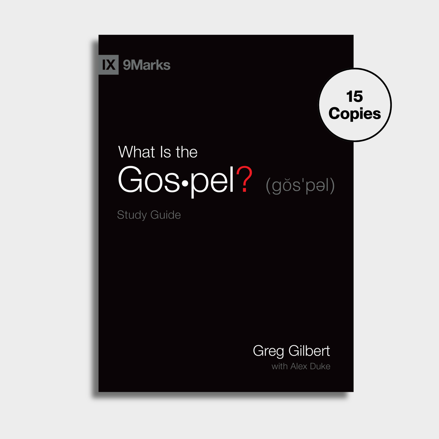 What is the Gospel? Study Guide Bundle (15 Copies)