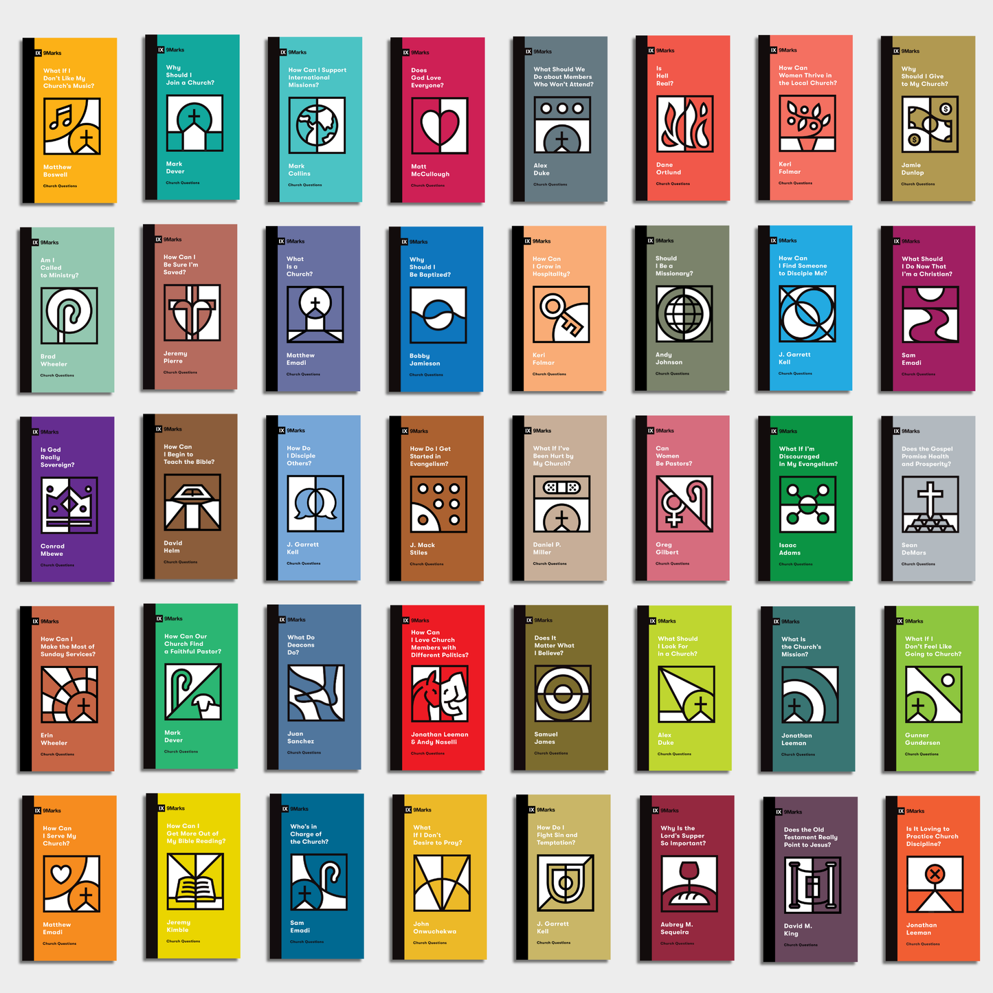 Church Questions Bundle (40 Booklets)