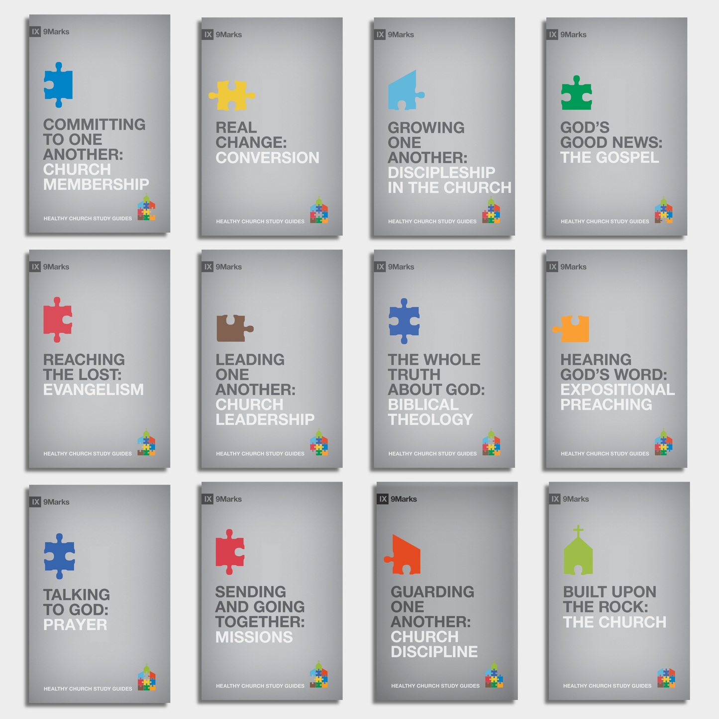 Healthy Church Study Guide Set (12 Study Guides)