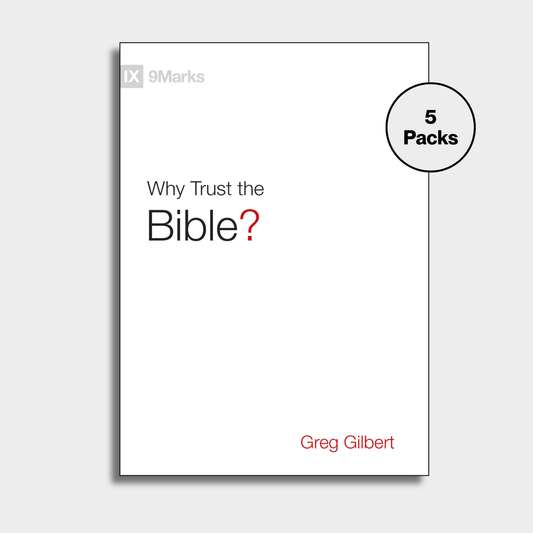 Why Trust the Bible? (Tracts) 5 Packs Bundle