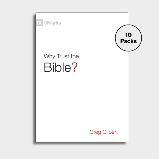 Why Trust the Bible? (Tracts) 10 Packs Bundle