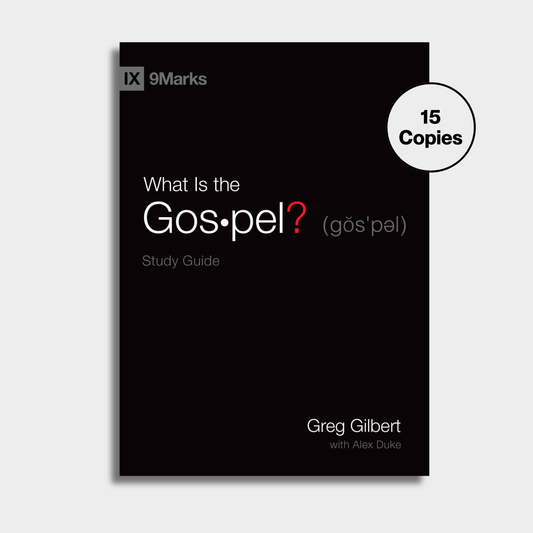 What is the Gospel? Study Guide Bundle (15 Copies)