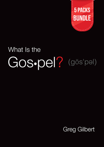 What Is the Gospel? (Tracts) 5 Packs Bundle