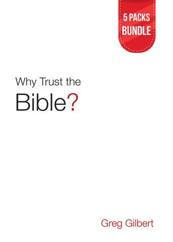 Why Trust the Bible? (Tracts) 5 Packs Bundle