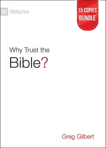 Why Trust the Bible? Small Group Bundle (15 Copies)